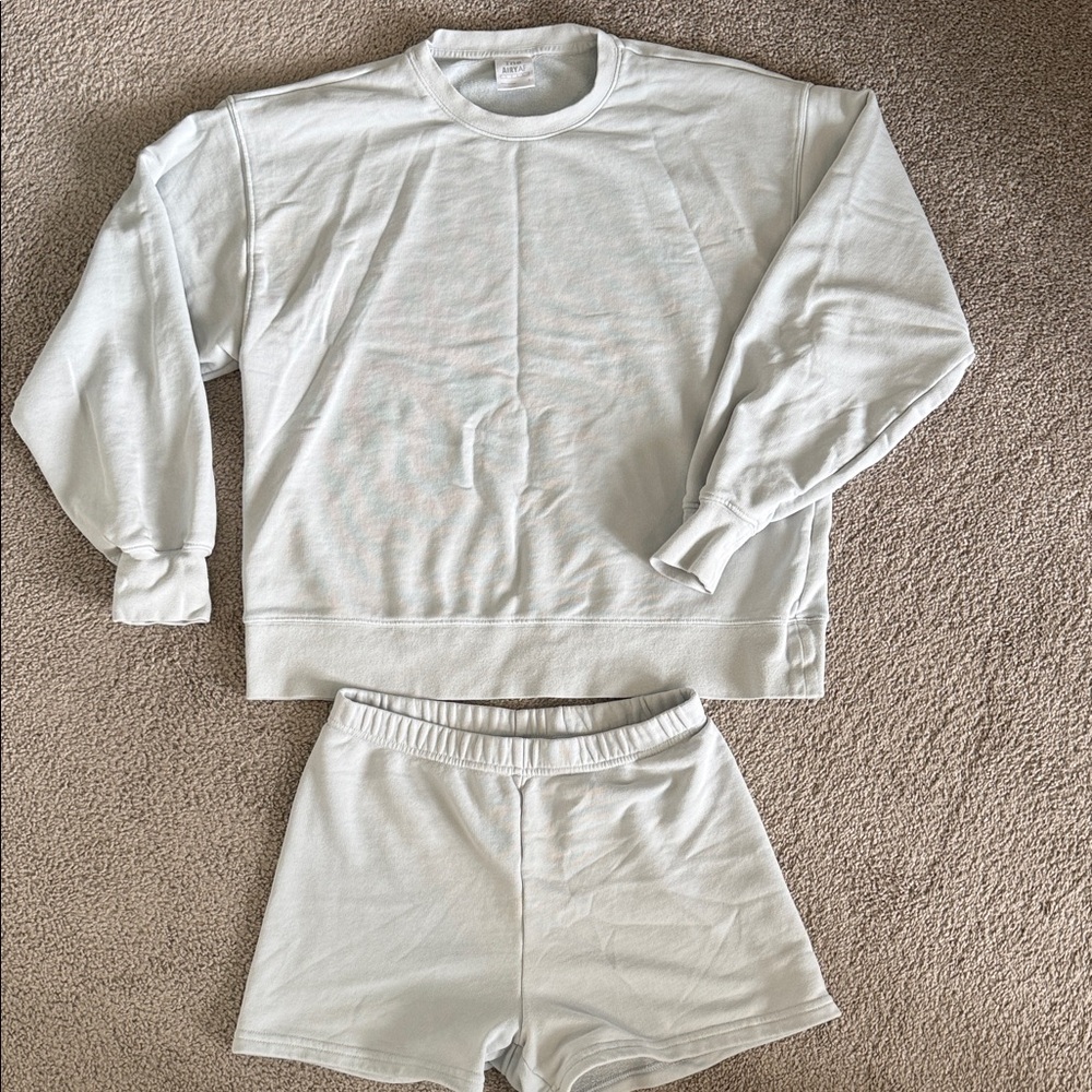 TNA Light Gray Pajama Set